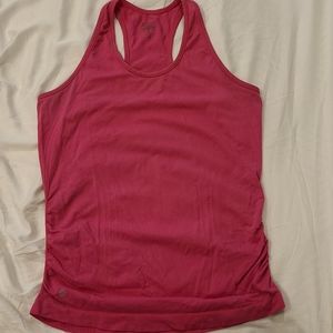 Athleta Pink Racerback Tank Size M